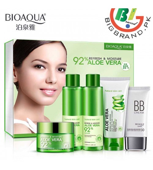 BIOAQUA Aloe Vera Beauty Care Skin Whitening Set